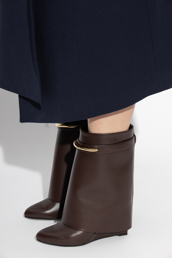Givenchy ‘Shark’ wedge ankle boots