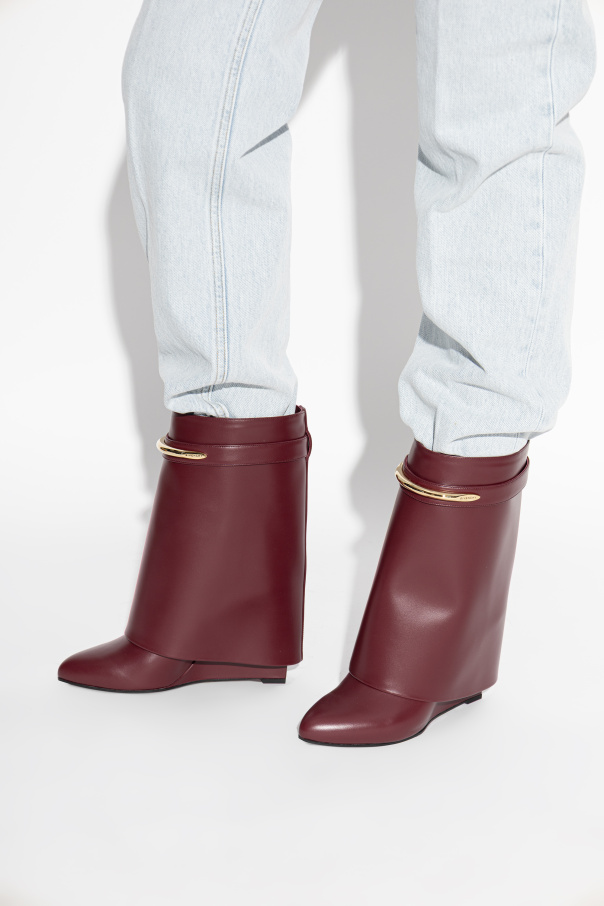 Givenchy Leather wedge ankle boots