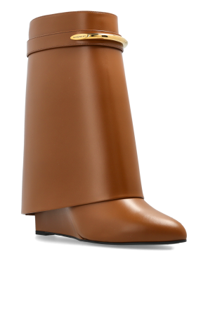 Givenchy Wedge Heel Ankle Boots ‘Shark’