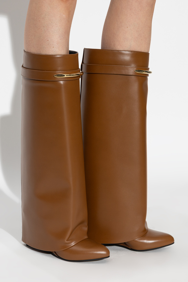 Givenchy Kozaki na koturnie `Shark Pinch`