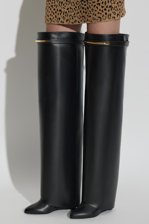 Givenchy '‘Shark Pinch’' leather over-the-knee boots