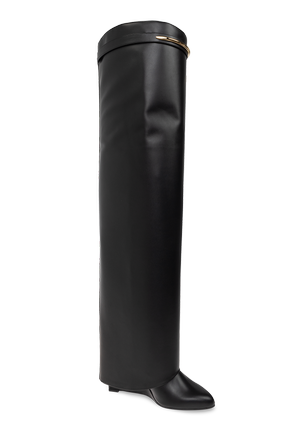 Givenchy '‘Shark Pinch’' leather over-the-knee boots