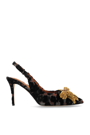 ‘Belgravia Bow’ heeled shoes
