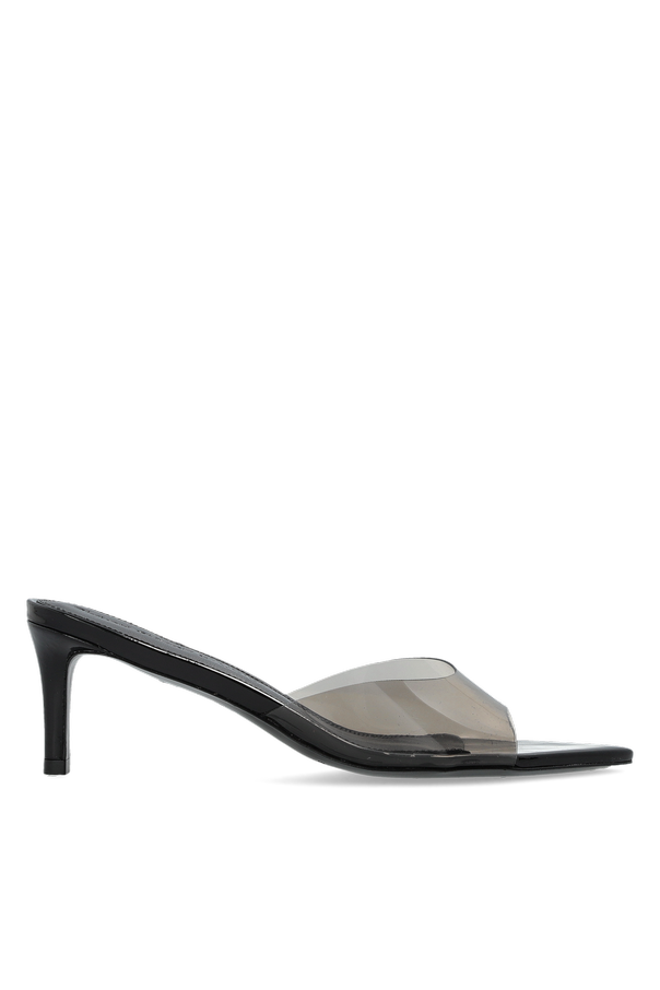 ‘Belle 60’ heeled mules od BLACK SUEDE STUDIO