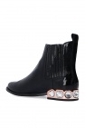 Sophia Webster BLACK ‘Bessie’ heeled ankle boots