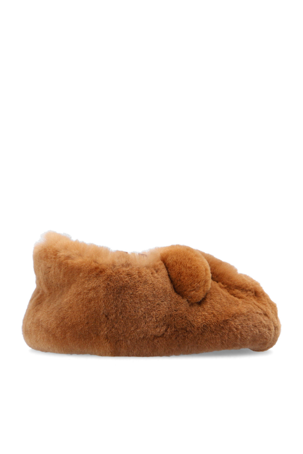 Fendi Kids Mink fur baby shoes