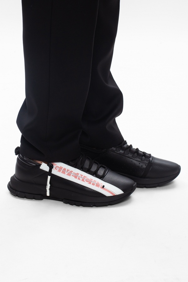 Men's Spectre Leather Side-Zip Runner Sneakers