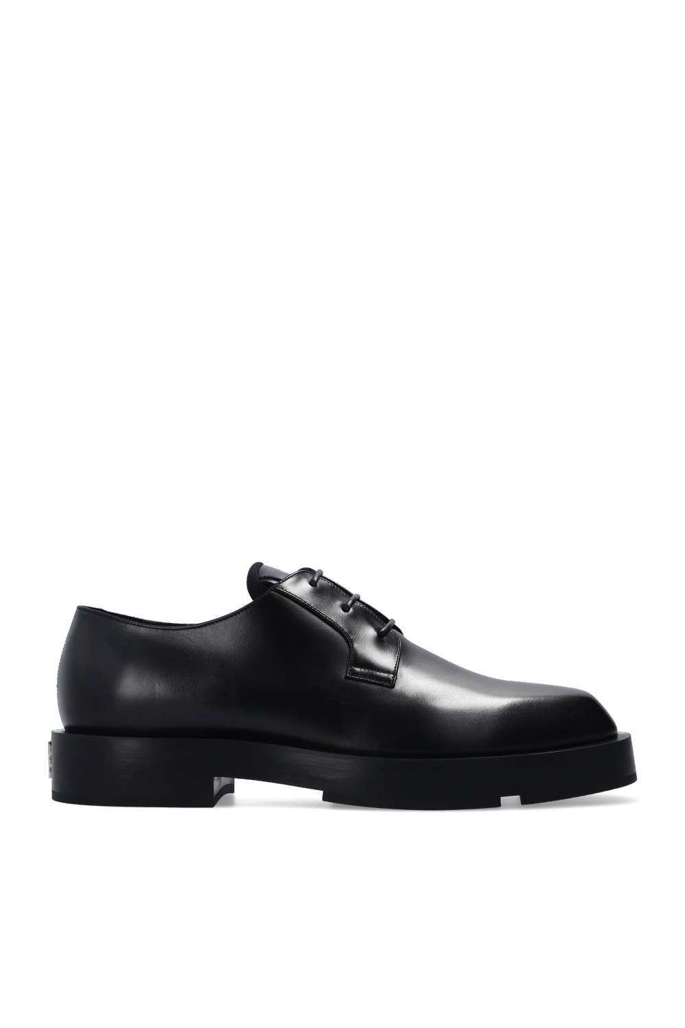 Vic Matie lace-up leather derby shoes - Black