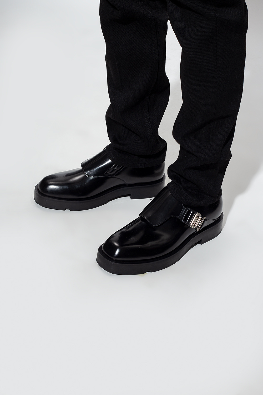 Givenchy Adidas Y-3 Qasa Mens Snowflakes Black Nylon Fashion Beach Sandals Hot Sale