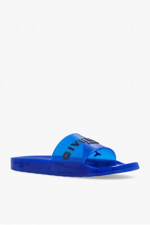 Givenchy Rubber slides with logo