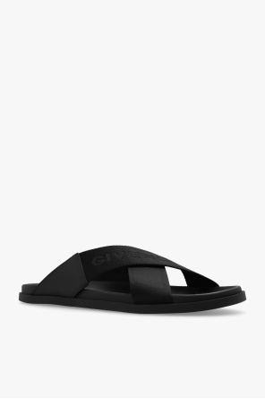 Givenchy shell Slides with logo