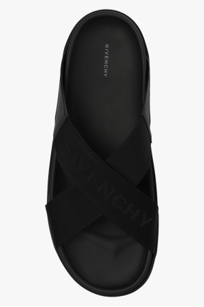 Givenchy shell Slides with logo