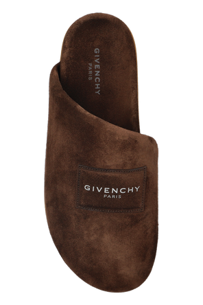 Givenchy Leather logo slippers