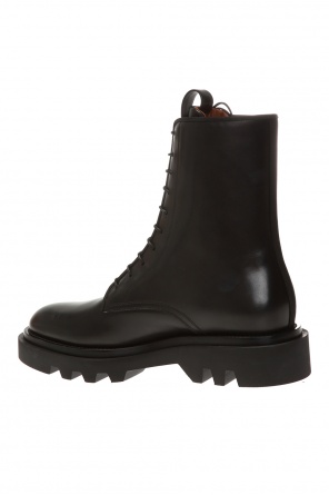 Givenchy ‘Combat’ leather ankle boots