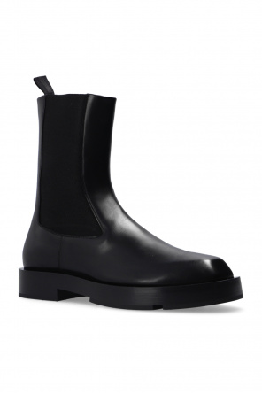 givenchy demon Leather ankle boots