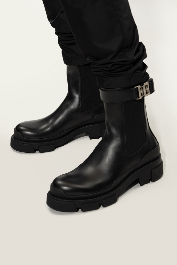 givenchy Hood ‘Terra’ leather ankle boots