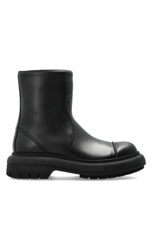 Botas de cuero hasta el tobillo