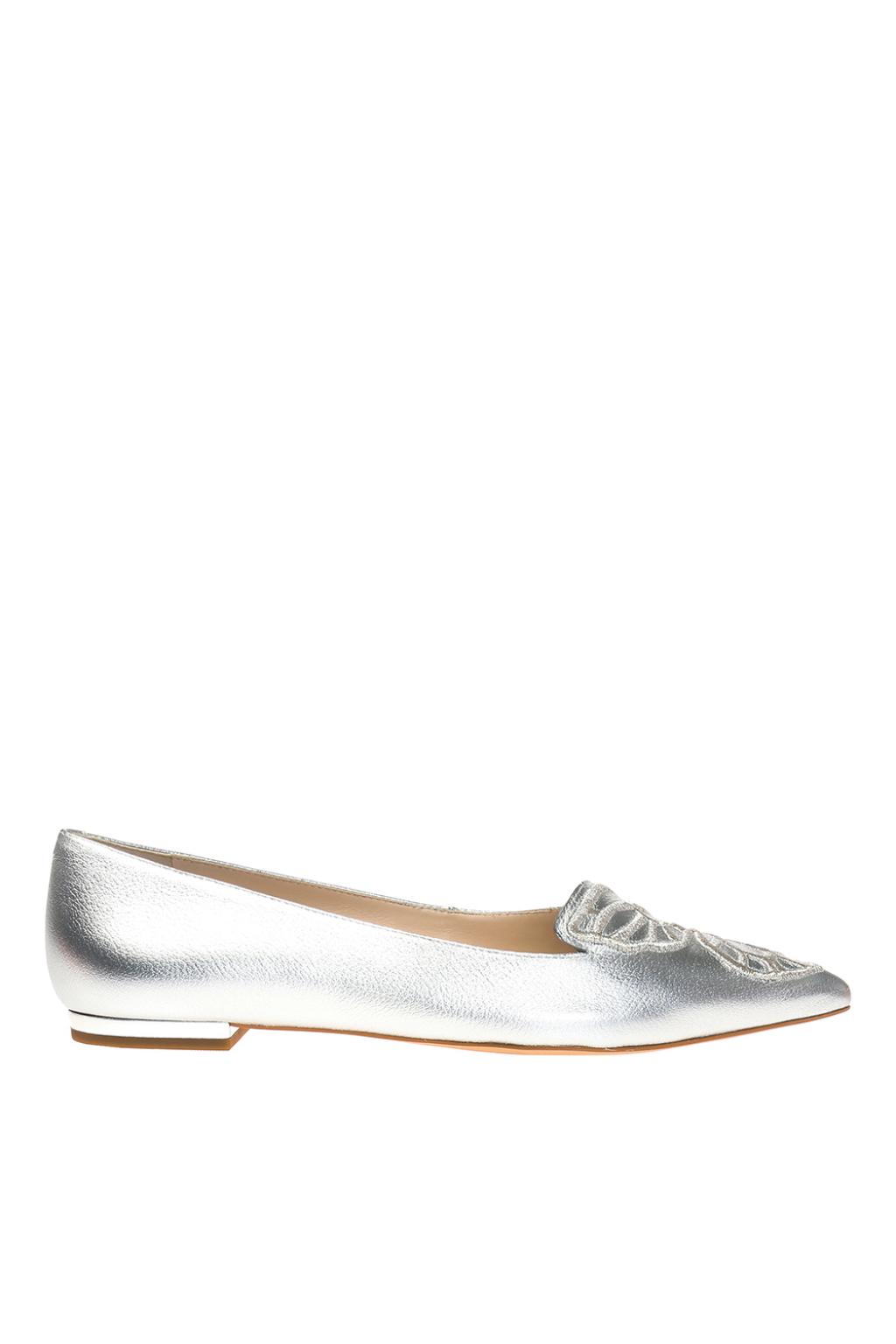 silver ballet flats canada
