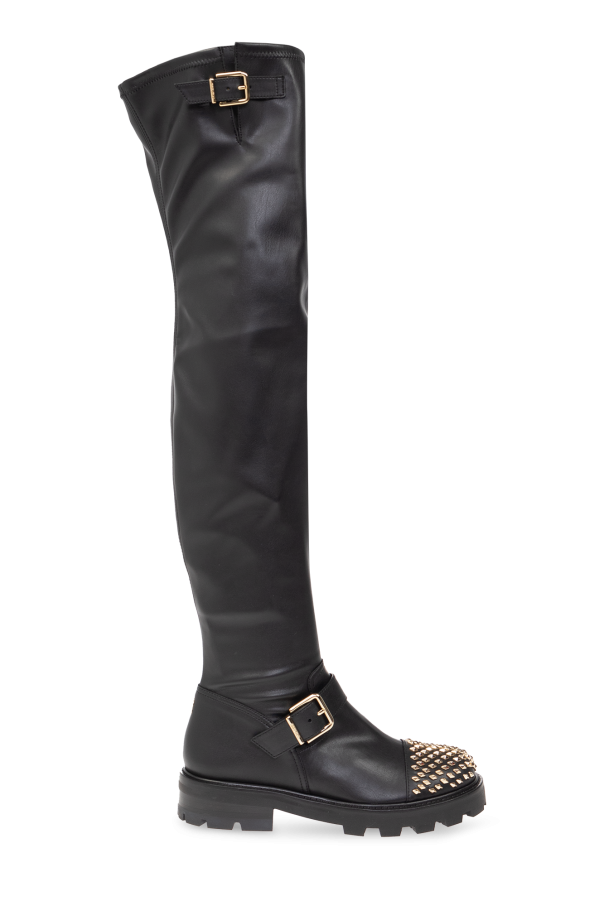 ‘Biker II’ leather boots od Jimmy Choo