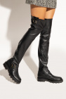 Jimmy Choo BLACK ‘Biker II’over-the-knee boots