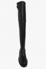 Jimmy Choo BLACK ‘Biker II’over-the-knee boots