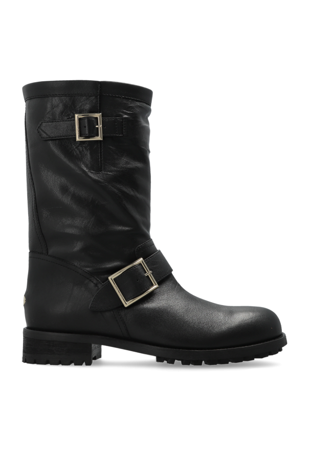‘Biker Mid’ boots od Jimmy Choo