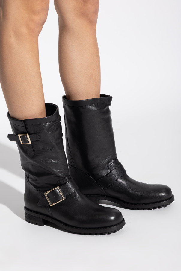 Jimmy Choo Stiefel ‘Biker Mid’