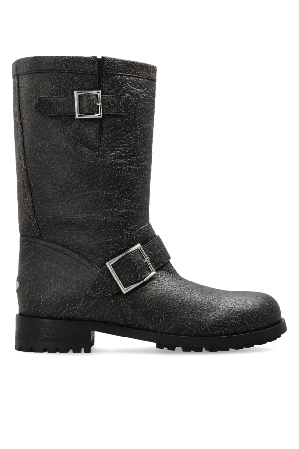 ‘Biker Mid’ ankle boots od Jimmy Choo
