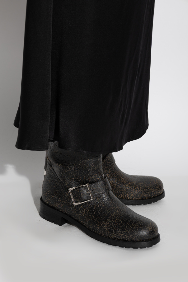 Jimmy Choo ‘Biker Mid’ ankle boots