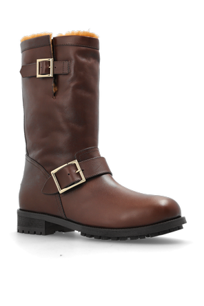 Jimmy Choo Botas de cano médio ‘Biker Mid’