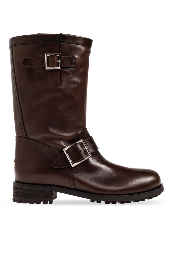‘Biker Mid’ ankle boots od Jimmy Choo