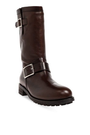 Jimmy Choo Členkové topánky ‘Biker Mid’