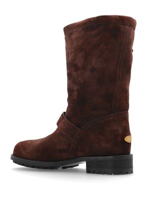 Jimmy Choo Botines de ante `Biker`