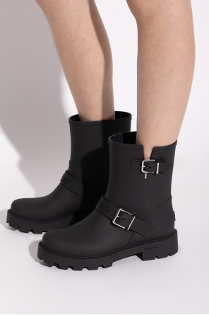 Kalosze `biker` od Jimmy Choo