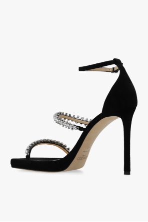 Jimmy Choo ‘Bing’ suede heeled sandals