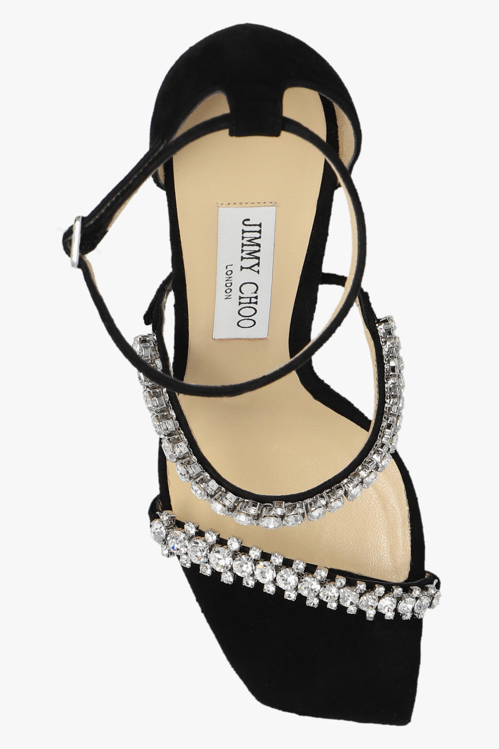 Jimmy Choo ‘Bing’ suede heeled sandals