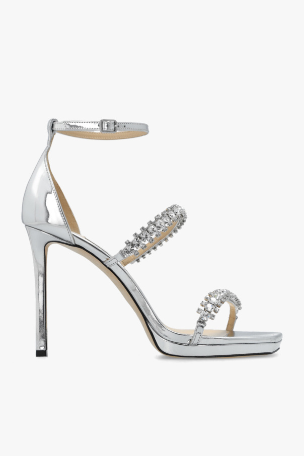 Jimmy Choo ‘Bing’ leather heeled sandals | Women's Shoes | Vitkac