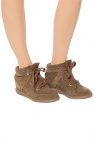 Isabel Marant BROWN 'Bobby' wedge sneakers