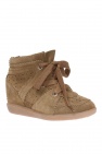 Isabel Marant BROWN 'Bobby' wedge sneakers