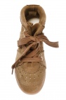 Isabel Marant BROWN 'Bobby' wedge sneakers