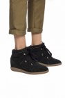 Isabel Marant BLACK 'Bobby' suede sneakers
