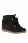 Isabel Marant BLACK 'Bobby' suede sneakers