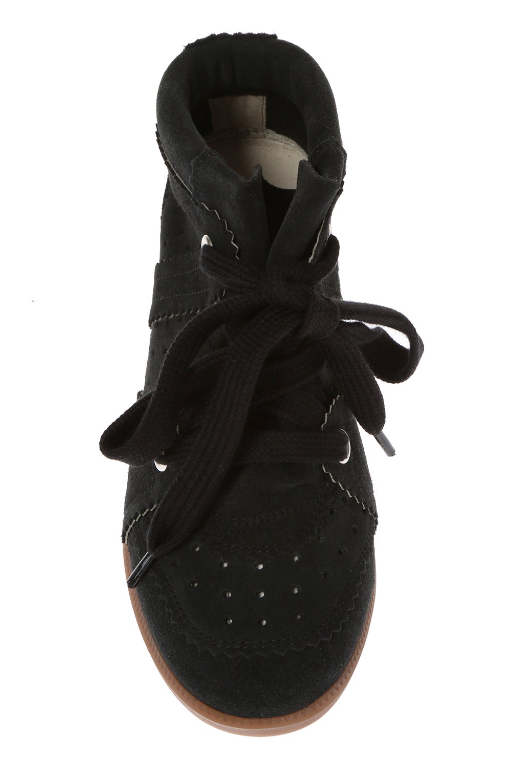 komme ud for Troende Dårligt humør consider getting the boot version of the shoe the | IetpShops | Women's  Shoes | Isabel Marant 'Bobby' suede sneakers