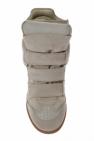 Isabel Marant GREY 'Bekett' built-in wedge sneakers