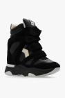 Isabel Marant BLACK ‘Classic Balskee’ wedge snakers