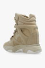 Isabel Marant beige ‘Balskee’ wedge boots