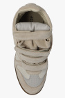 Isabel Marant beige ‘Balskee’ wedge boots