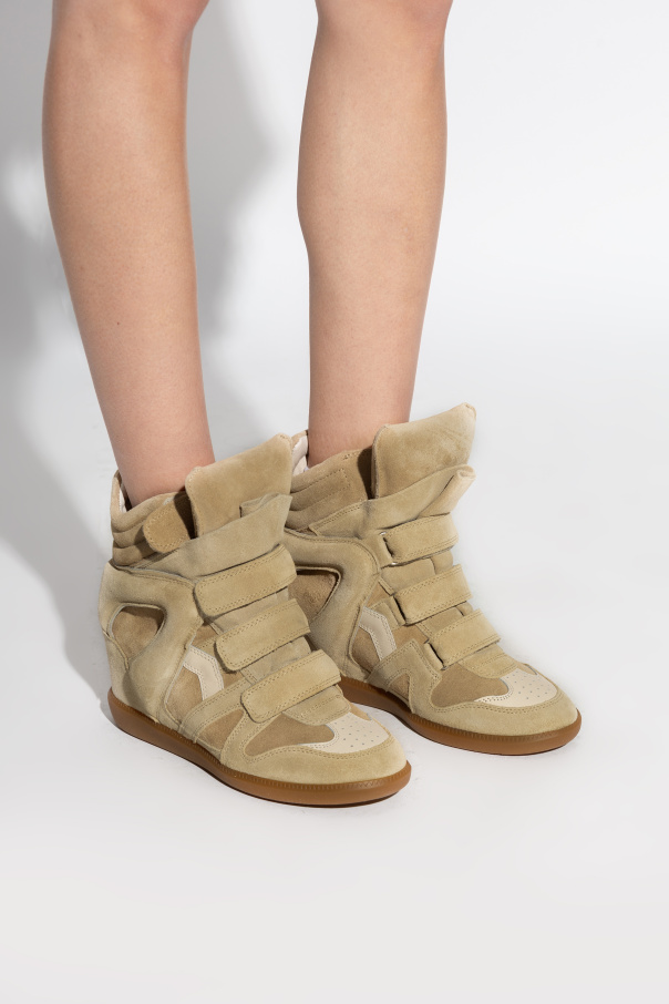 Isabel Marant Bekett’ Sneakers mit Keilabsatz