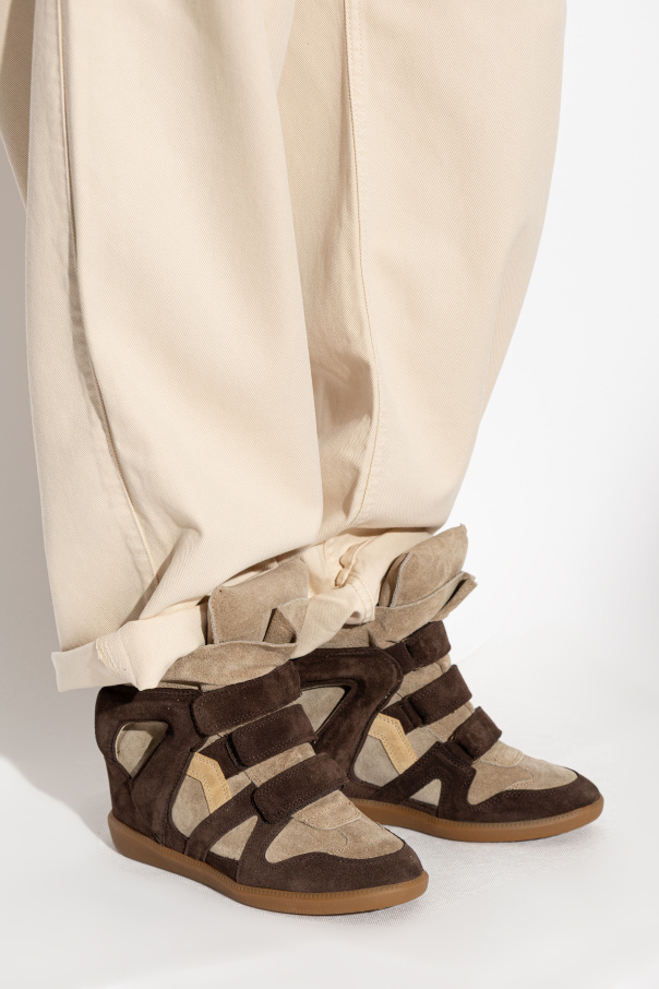 Isabel Marant Wildleder-Schuhe mit Keilabsatz „Bekett“