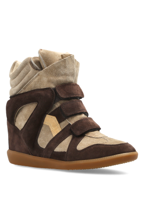 Isabel Marant Wildleder-Schuhe mit Keilabsatz „Bekett“